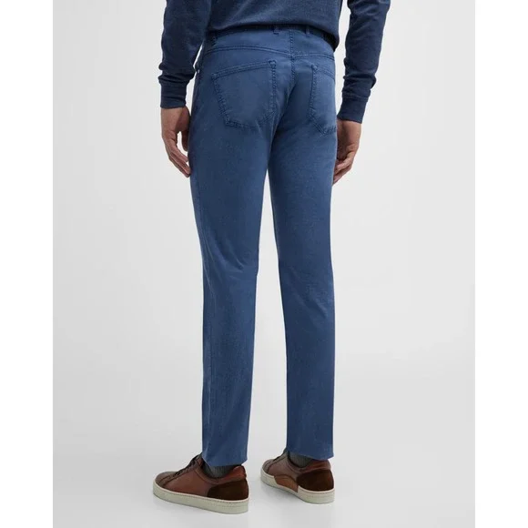 PETER MILLAR Crown Crafted Wayfare Five-Pocket Pant Casual RIVI Blue Sz 44 NWT